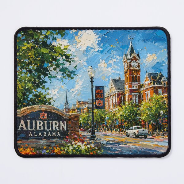 Item preview, Auburn, Alabama Painting – Beautiful Place in the United States of America. designed and sold by GalleryKauffeld.