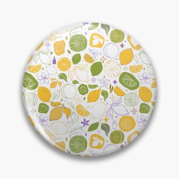 Item preview, Mediterranean Lemon Mix Pattern designed and sold by Sagi Jane Art.