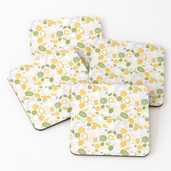 Item preview, Mediterranean Lemon Mix Pattern designed and sold by Sagi Jane Art.