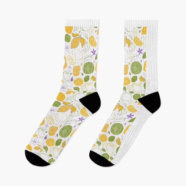 Item preview, Mediterranean Lemon Mix Pattern designed and sold by Sagi Jane Art.