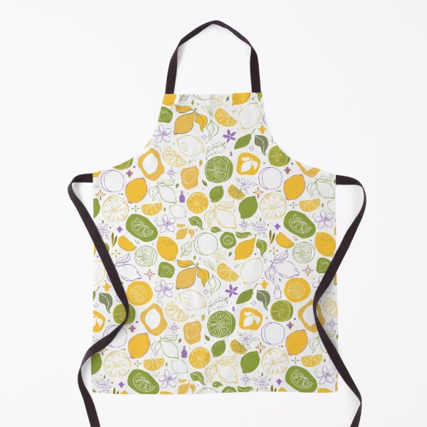 Item preview, Mediterranean Lemon Mix Pattern designed and sold by Sagi Jane Art.