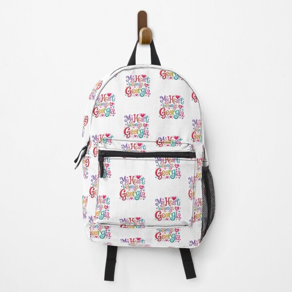 Item preview, My Heart Belongs to Georgia - Cute Souvenir Travelers Gift for Men Women & Kids  designed and sold by Mozaic Clothes.