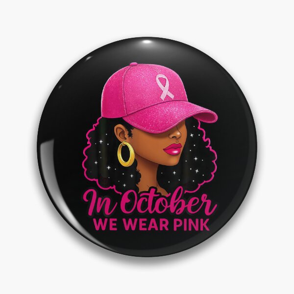Item preview, October We Wear Pink Breast Cancer Awareness Women designed and sold by Khescoiu.