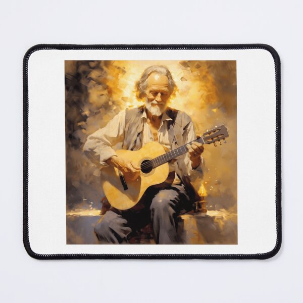 Item preview, A Guitars Whisper Vintage Acoustic Portrait Design designed and sold by EmersLowe.