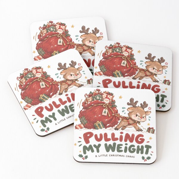 Item preview, Pulling My Weight - A Little Christmas Chaos designed and sold by ianm1028.