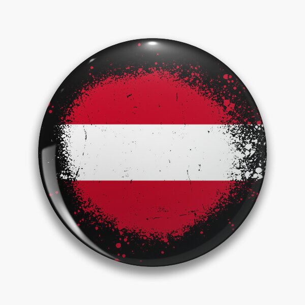 Item preview, Austria Flag Spray Paint Splatter Style designed and sold by DelfDesign.