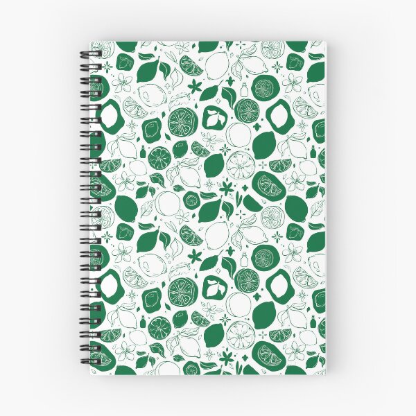Item preview, Deep Green Citrus Night Pattern designed and sold by Sagi Jane Art.