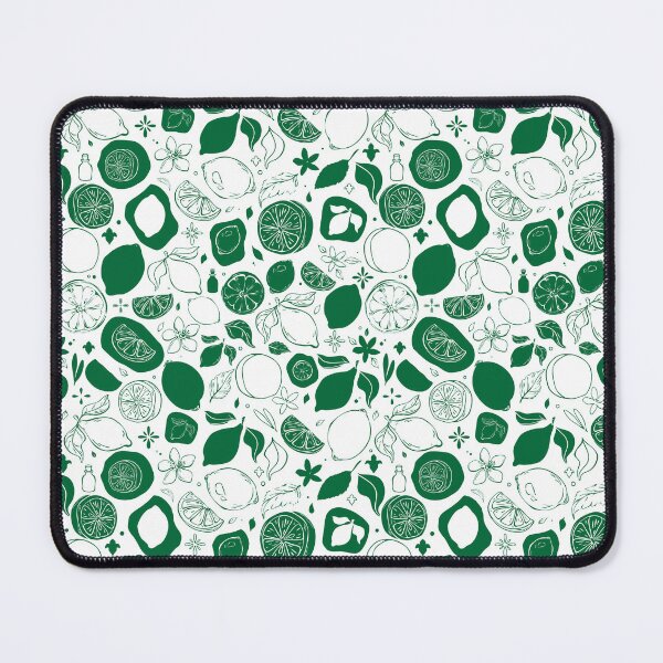 Item preview, Deep Green Citrus Night Pattern designed and sold by Sagi Jane Art.