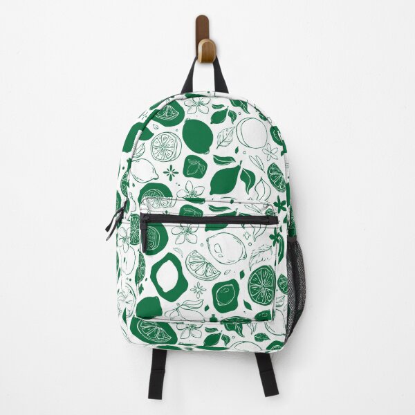 Item preview, Deep Green Citrus Night Pattern designed and sold by Sagi Jane Art.