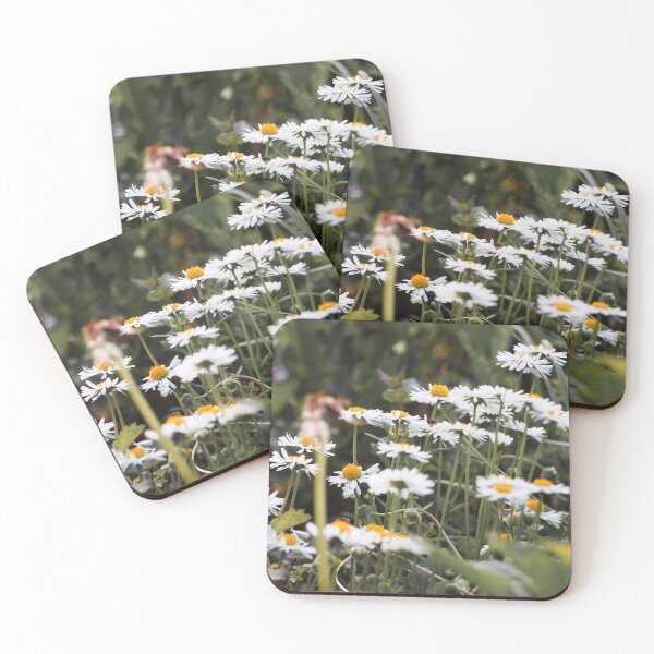 Item preview, Wild White Daisy Meadow Cottagecore Botanical Photo designed and sold by Dzulo.
