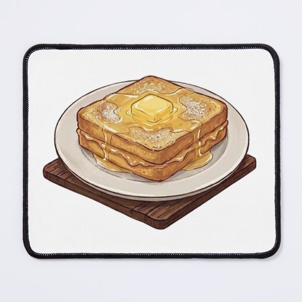 Item preview, Delicious French Toast with Butter and Syrup designed and sold by PetalsPaws.