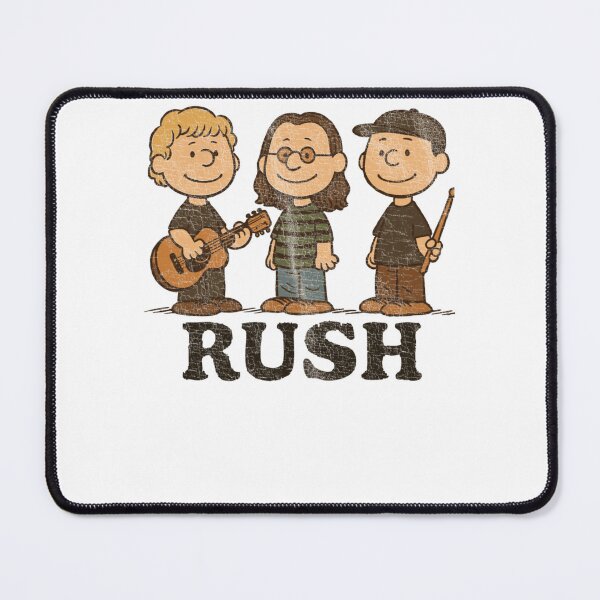 Item preview, Rush Cartoon Progressive Rock Band Design designed and sold by EmersLowe.
