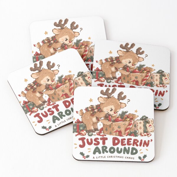 Item preview, Just Deerin' Around - A Little Christmas Chaos designed and sold by ianm1028.