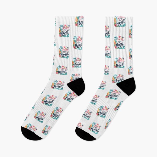 Item preview, My Heart Belongs to Hawaii - Cute Souvenir Travelers Gift for Men Women & Kids  designed and sold by Mozaic Clothes.