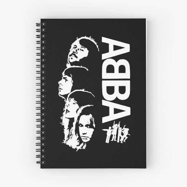 Item preview, ABBA Monochrome Vertical Band Portrait Design designed and sold by EmersLowe.