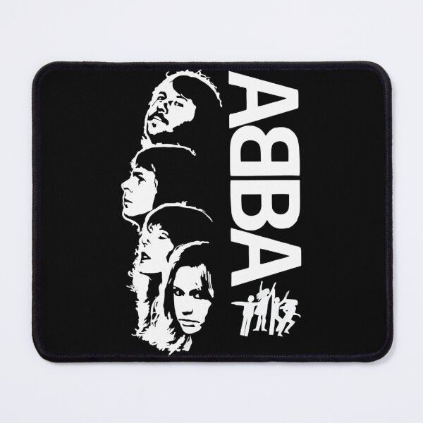 Item preview, ABBA Monochrome Vertical Band Portrait Design designed and sold by EmersLowe.