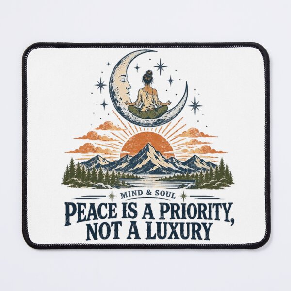 Item preview, Peace Is A Priority Vintage Aesthetic Quote designed and sold by MotiveStuff.