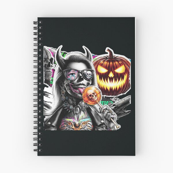 Item preview, Halloween Demon Girl Lollipop Glasses Pumpkin designed and sold by Voodoo Store Paranormal Collections.