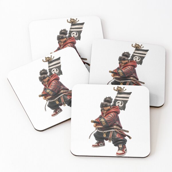 Item preview, Tokyo Ukiyo-e Streetwear – Japanese Urban Samurai Fashion Character designed and sold by RhymeArc.
