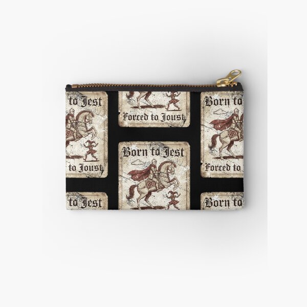 Item preview, Born To Jest Forced To Joust Funny Medieval Knight Jester Vintage Meme designed and sold by CarlaKaise.