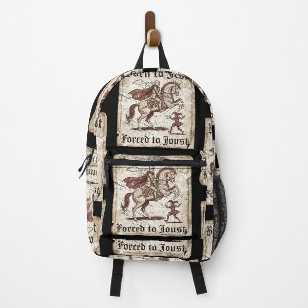 Item preview, Born To Jest Forced To Joust Funny Medieval Knight Jester Vintage Meme designed and sold by CarlaKaise.
