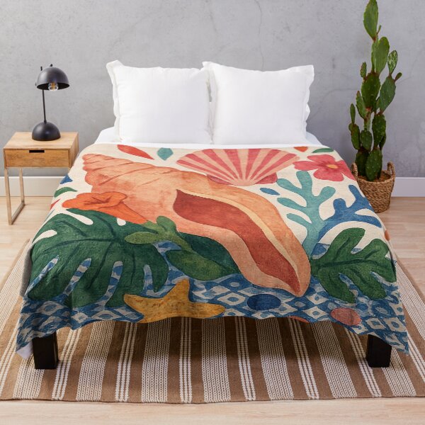 Item preview, Matisse-Inspired Coastal Shells & Mediterranean Still Life designed and sold by Tamas Das.