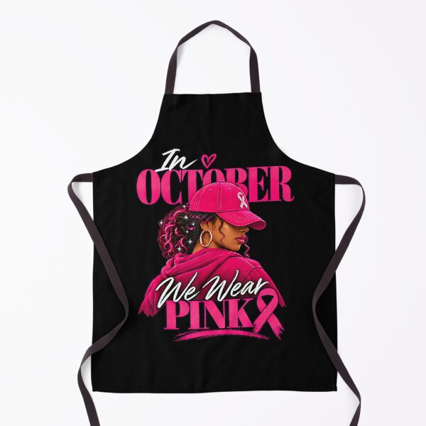 Item preview, October We Wear Pink Breast Cancer Awareness Women designed and sold by Khescoiu.