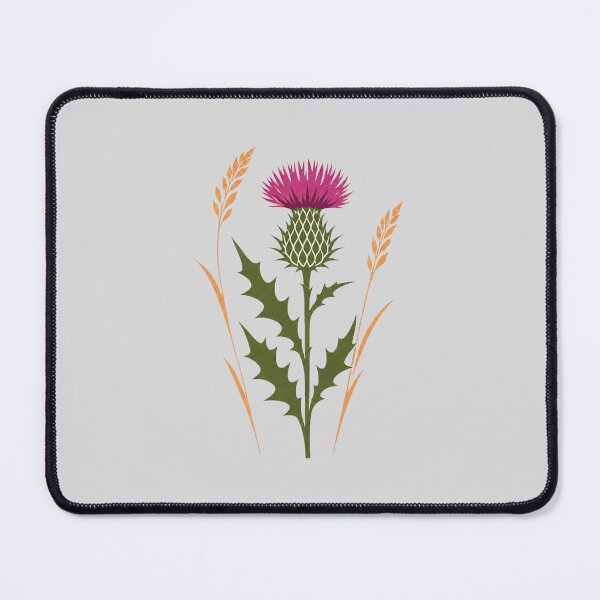 Item preview, Purple Thistle with Golden Wheat Stems designed and sold by hattie's.