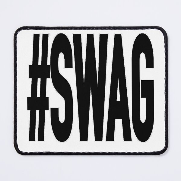 Item preview, Hashtag Swag Graphic White T-Shirt designed and sold by henrgl.