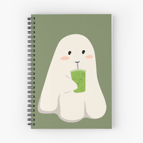 Item preview, matcha lover ghost designed and sold by PeachyLitchi.