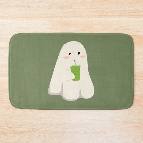 Item preview, matcha lover ghost designed and sold by PeachyLitchi.
