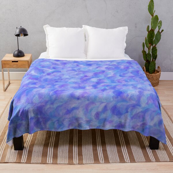 Item preview, Abstract Purple Blue Pattern designed and sold by ArtbyDebbieC.