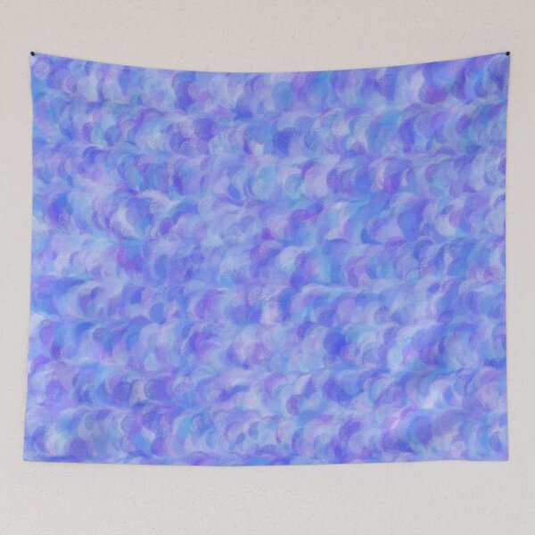 Item preview, Abstract Purple Blue Pattern designed and sold by ArtbyDebbieC.