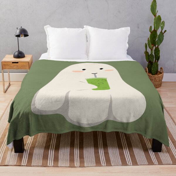 Item preview, matcha lover ghost designed and sold by PeachyLitchi.
