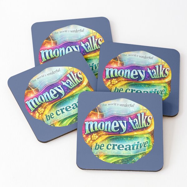 Item preview, Money Talks – Be Creative  designed and sold by NB-Artmagic.