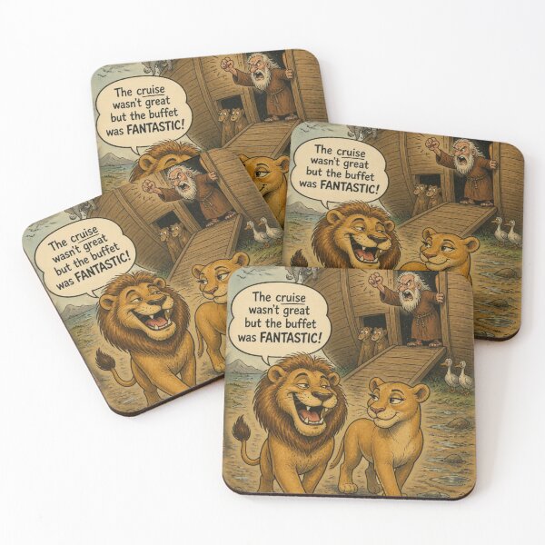 Item preview, Seaside Postcard: Noah's Ark designed and sold by halibutgoatramb.