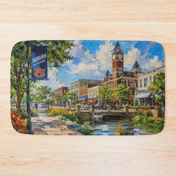 Item preview, Auburn, Alabama Painting – Beautiful Place in the United States of America. designed and sold by GalleryKauffeld.
