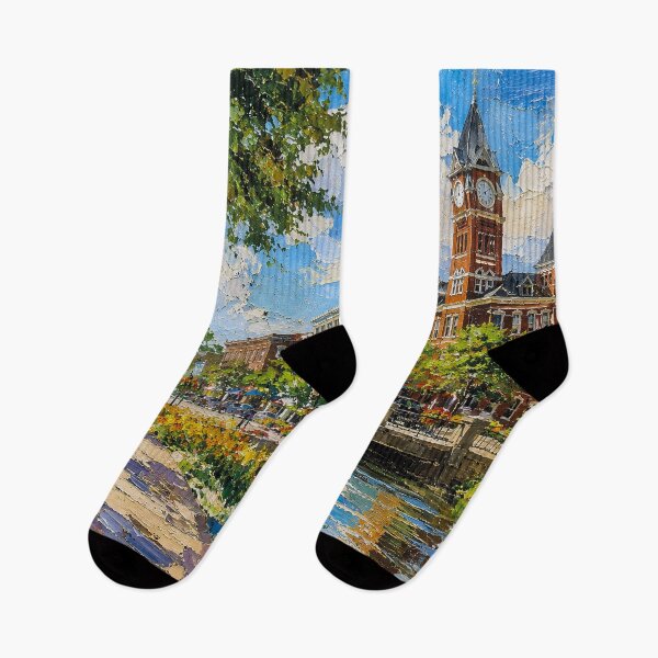 Item preview, Auburn, Alabama Painting – Beautiful Place in the United States of America. designed and sold by GalleryKauffeld.