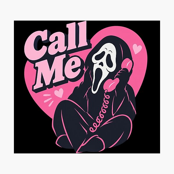 Item preview, Call Me Ghostface designed and sold by tkingrober.