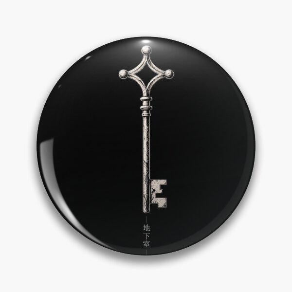 Item preview, Basement Key Japanese Anime Minimal Streetwear Graphic designed and sold by TokyoCraft.