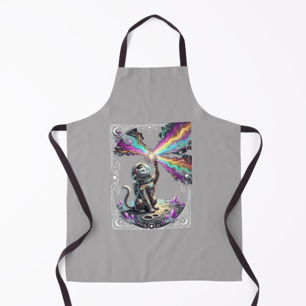 Item preview, Cat Dark Side of the Moon Prism Rainbow Pun T-Shir-20 designed and sold by SaschTolle.