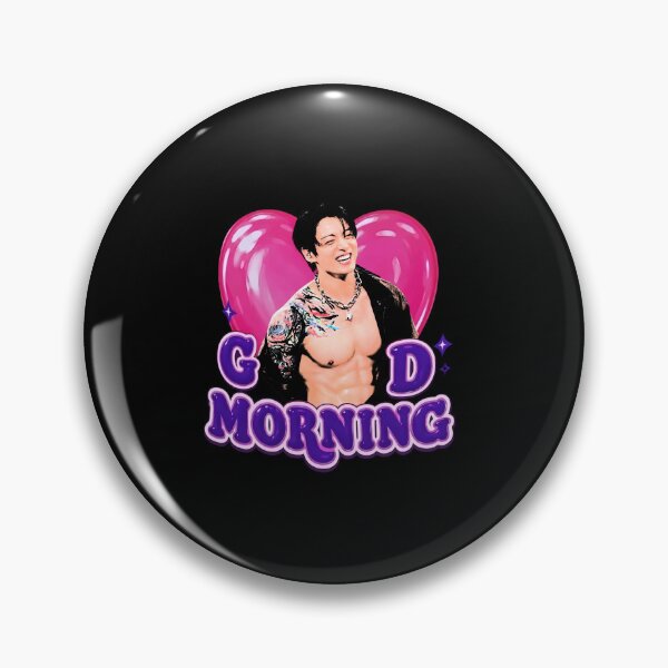 Item preview, Jungkook ABS Good Morning Pink Heart designed and sold by vdzooart.