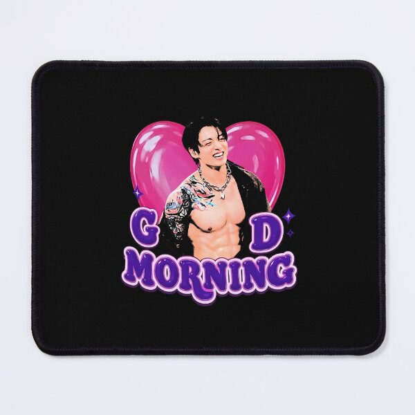 Item preview, Jungkook ABS Good Morning Pink Heart designed and sold by vdzooart.