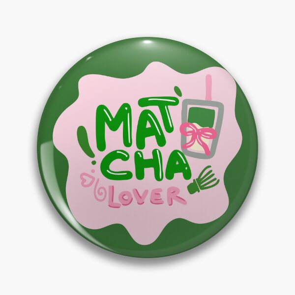 Item preview, matcha lover designed and sold by PeachyLitchi.