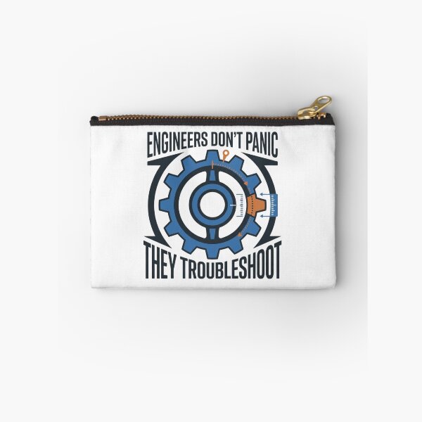 Item preview, Engineers Don't Panic They Troubleshoot Gear Design designed and sold by Amr Darwish Graphic designer.