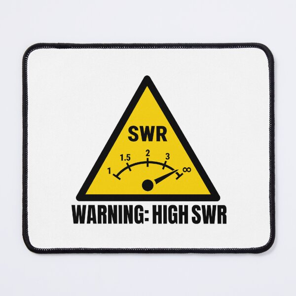 Item preview, Ham Radio High SWR Warning Sign for Operators designed and sold by AnnSign.