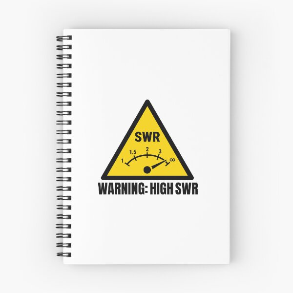Item preview, Ham Radio High SWR Warning Sign for Operators designed and sold by AnnSign.