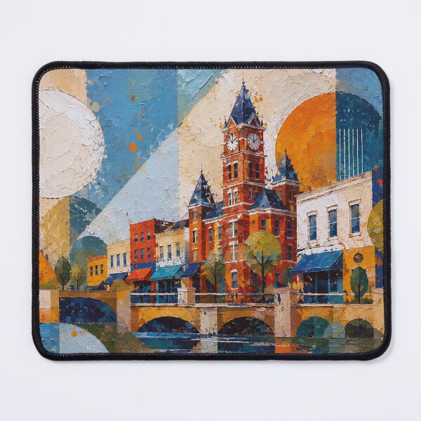 Item preview, Auburn, Alabama Painting – Beautiful Place in the United States of America. designed and sold by GalleryKauffeld.