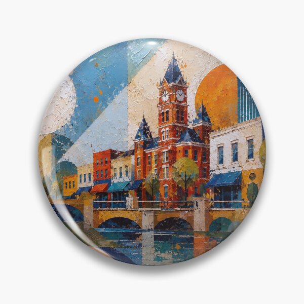 Item preview, Auburn, Alabama Painting – Beautiful Place in the United States of America. designed and sold by GalleryKauffeld.