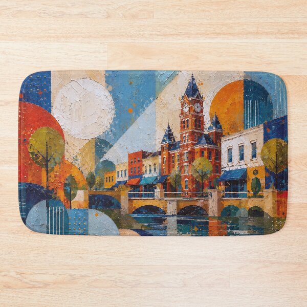 Item preview, Auburn, Alabama Painting – Beautiful Place in the United States of America. designed and sold by GalleryKauffeld.